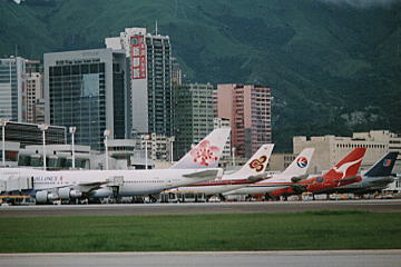 The last Night of Kaitak Airport